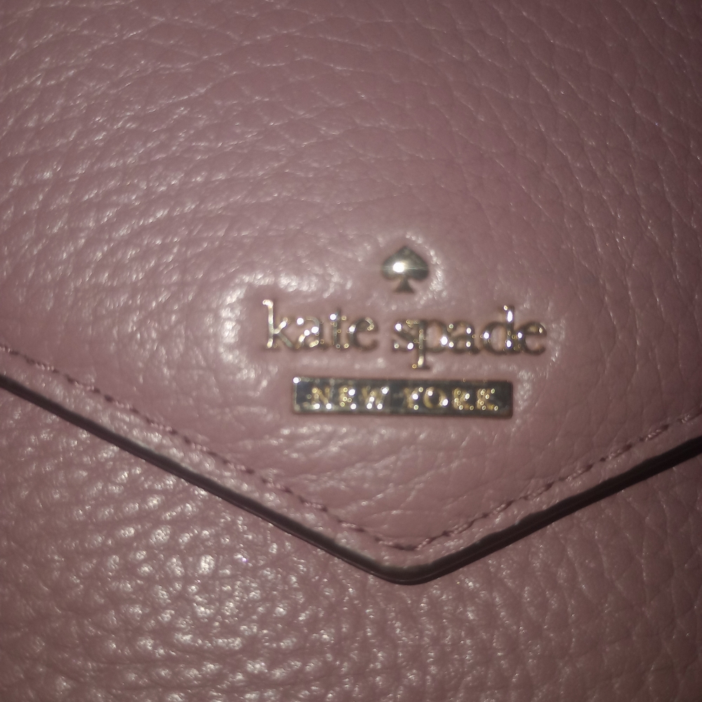Kate Spade  New York Sadie Envelope crossbody Bag Pink Saffiano Leather - Picture 2 of 9